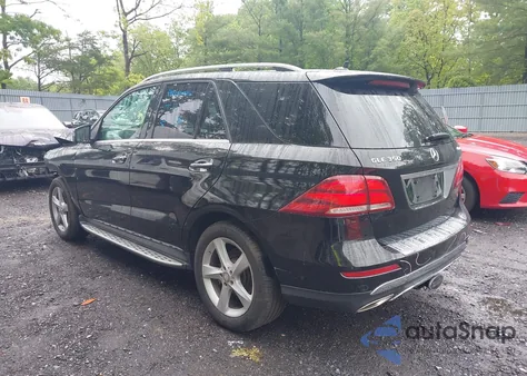 2016 Mercedes-Benz Gle 350 4Matic из США, поврежденный, VIN 4JGDA5HB9GA730569